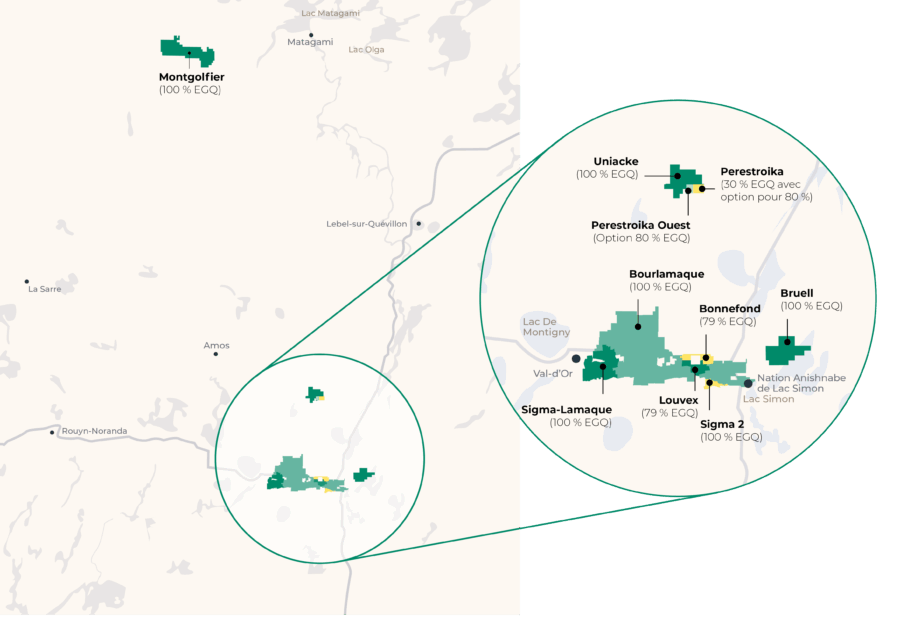 Image carteZOOM Lac Simon