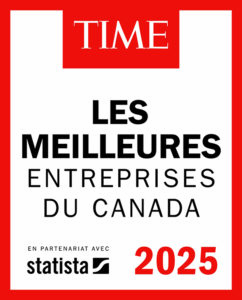 Prix du magazine Time des meilleures entreprises du Canada 2025